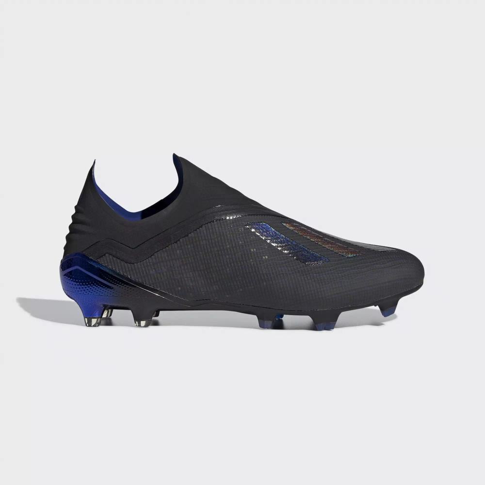 Adidas X 18+ Firm Ground Tacos de Futbol Negros Para Hombre (MX-62499)